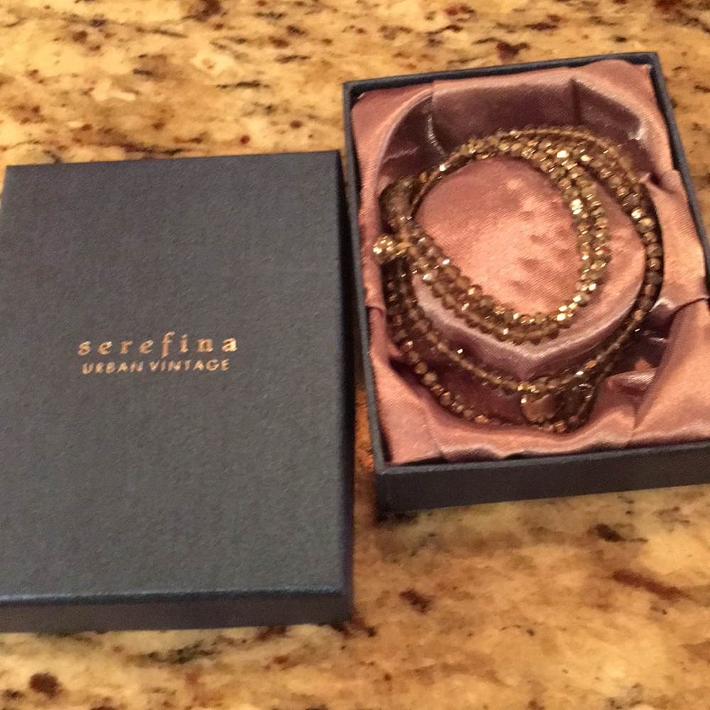 Serefina magnetic clasp necklace or wrap bracelet